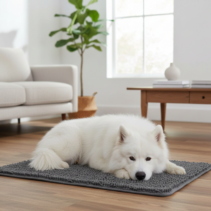 PawDry │ Non Slip Indoor Pet Door Mat