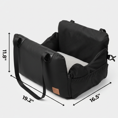 PawLift │ Waterproof Dog Car Seat with Storage Pockets