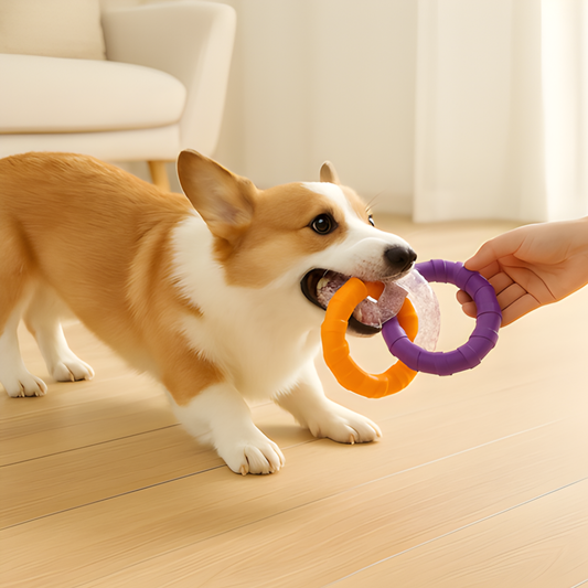 PawRing │ Colorful Puppy Teething Chew Rings