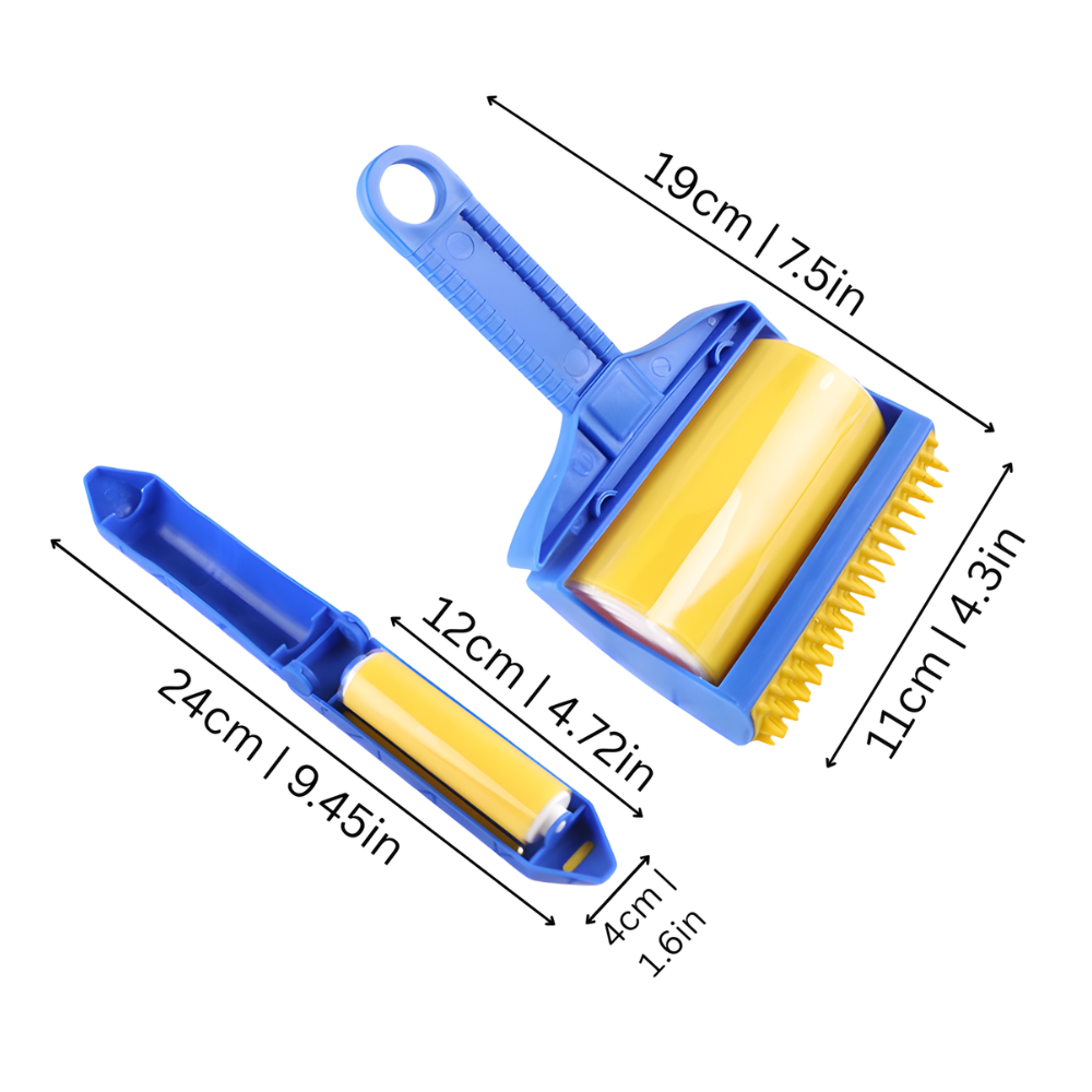PawRoll │ Reusable Pet Hair Remover Roller