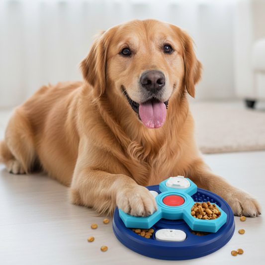 PawSense │ Interactive Slow Feeder Dog Bowl
