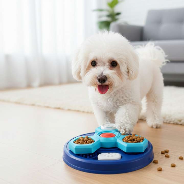 PawSense │ Interactive Slow Feeder Dog Bowl