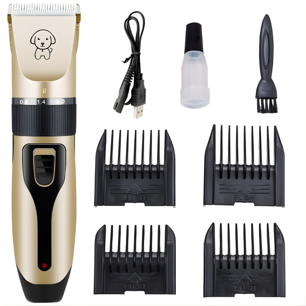 PawTrim │ Quiet Cordless Dog Grooming Hair Clipper
