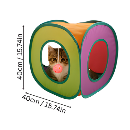 PlayHaven │ Cat Tunnel and Toy Activity Set