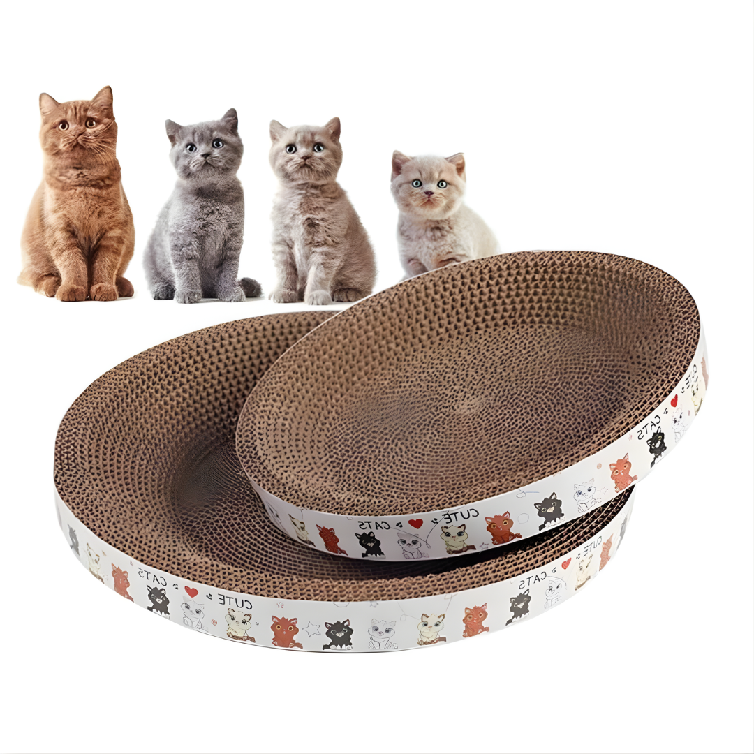 PurrOasis | Cardboard Cat Scratcher Bed
