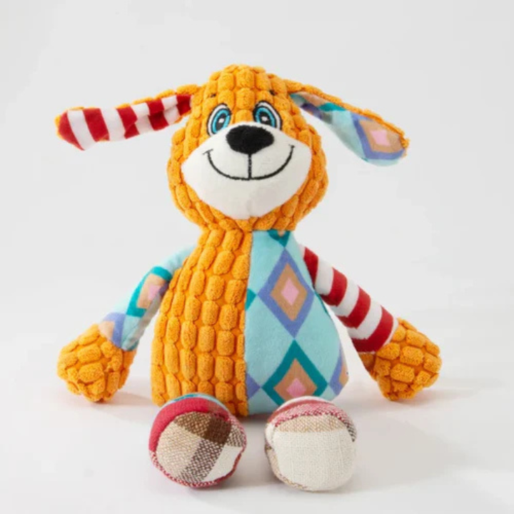 PlushForge │ Indestructible Squeaky Dog Toy