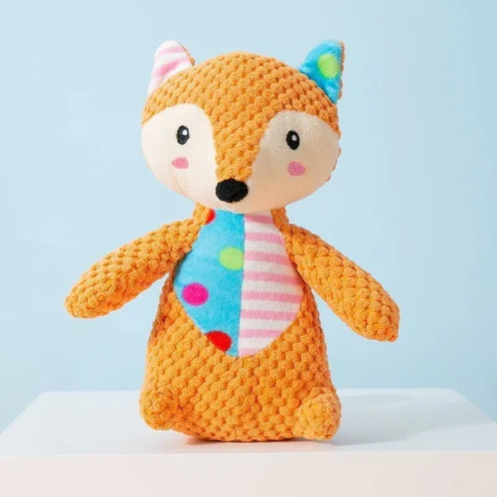 PlushForge │ Indestructible Squeaky Dog Toy