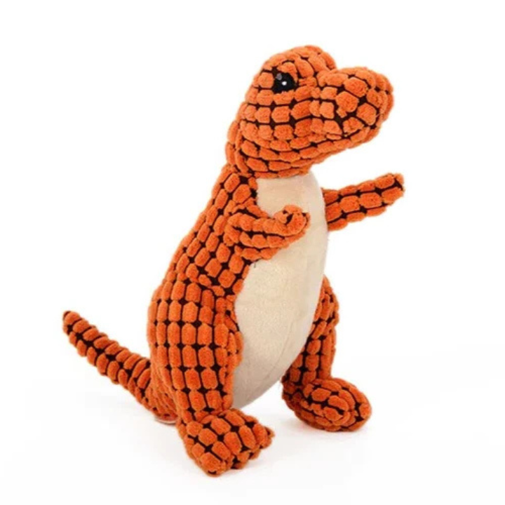DinoClad │ Indestructible Plush Dino Dog Toy