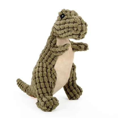 DinoClad │ Indestructible Plush Dino Dog Toy