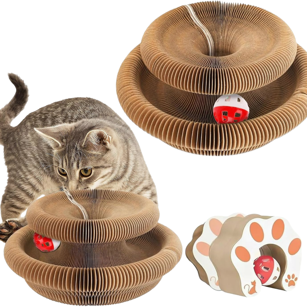 PurrPlay | Foldable Cat Scratcher Toy
