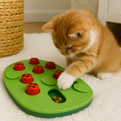 PurrQuest │ Interactive Cat Treat Puzzle Board