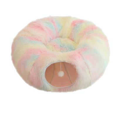 PurrTunnel | fluffy cat tunnel bed