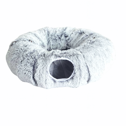 PurrTunnel | fluffy cat tunnel bed
