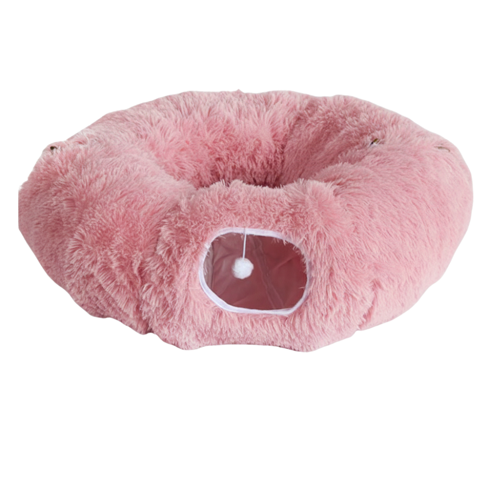 PurrTunnel | fluffy cat tunnel bed