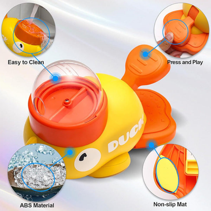 QuackBite │ Duck Shaped Dog Slow Feeder Puzzle Treat Dispenser