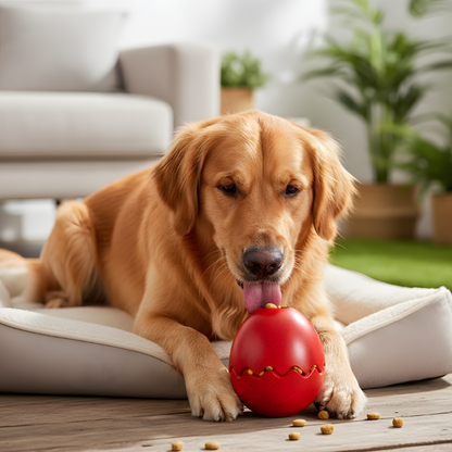RollTreat │ Egg Shaped Slow Feeder Toy