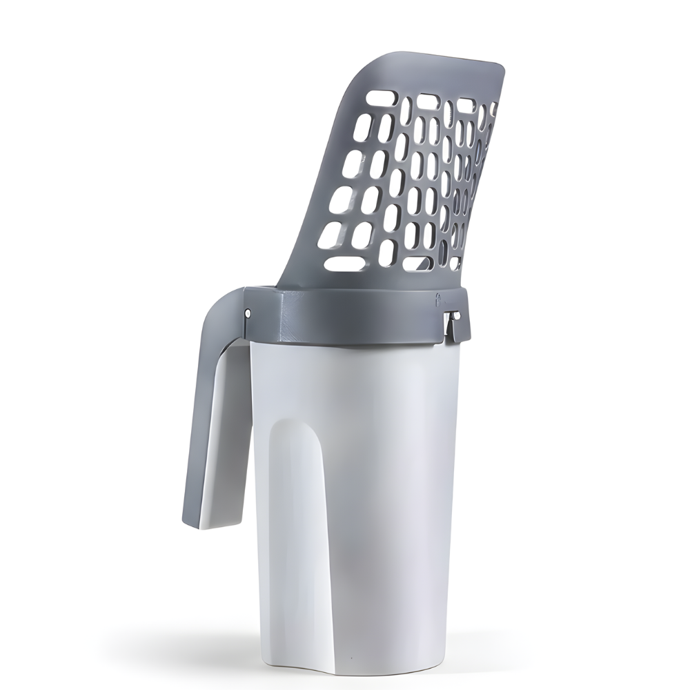 ScoopVault │ Integrated Litter Scoop & Bin