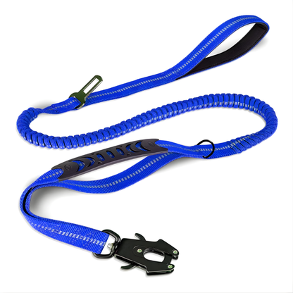 SecureStride │ Heavy Duty Dog Leash with Car Seatbelt Clip