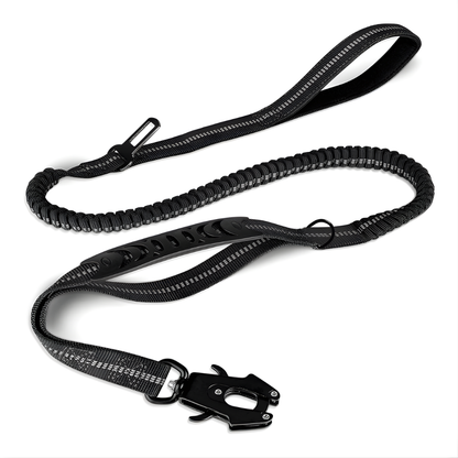 SecureStride │ Heavy Duty Dog Leash with Car Seatbelt Clip