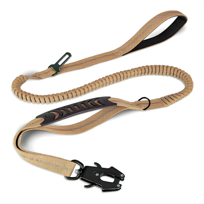SecureStride │ Heavy Duty Dog Leash with Car Seatbelt Clip