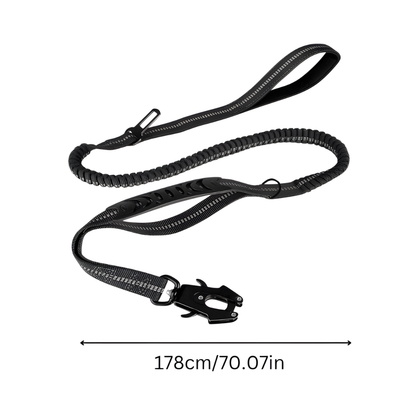 SecureStride │ Heavy Duty Dog Leash with Car Seatbelt Clip