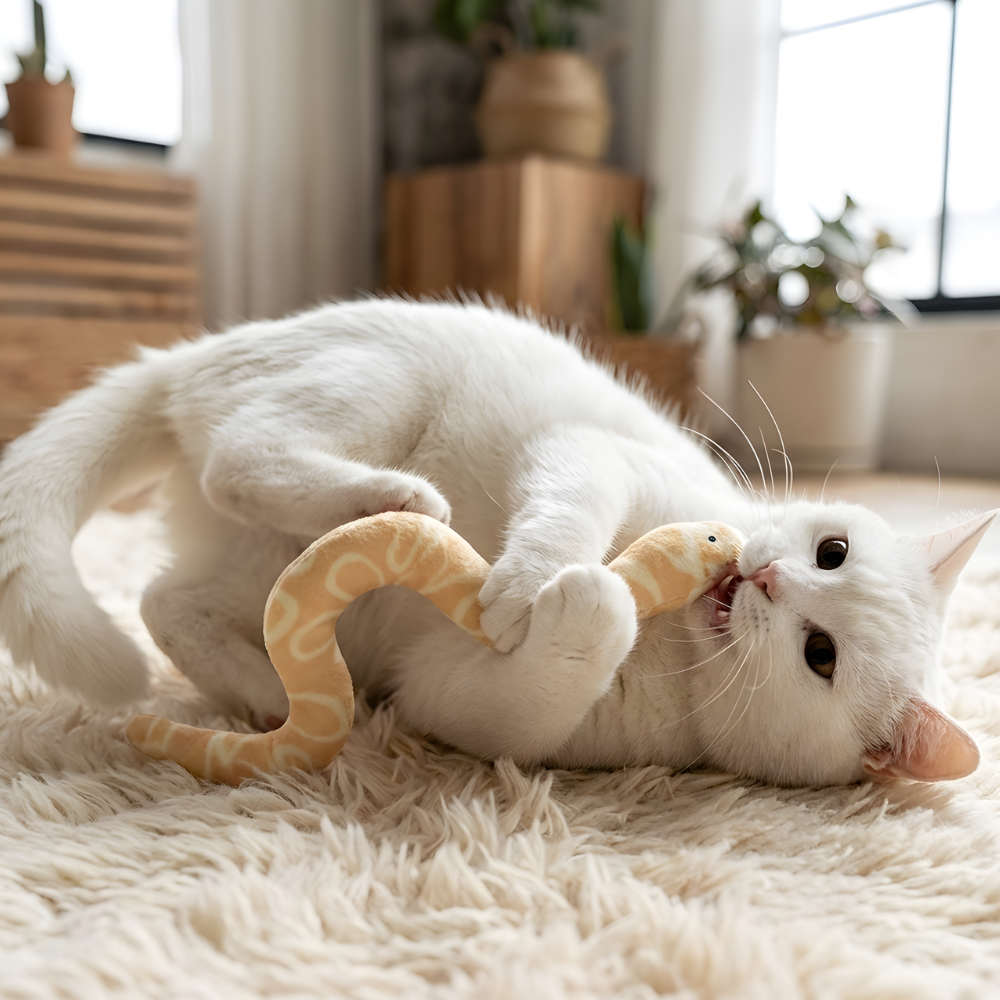 SerpentSoft │ Plush Kicker Cat Toy