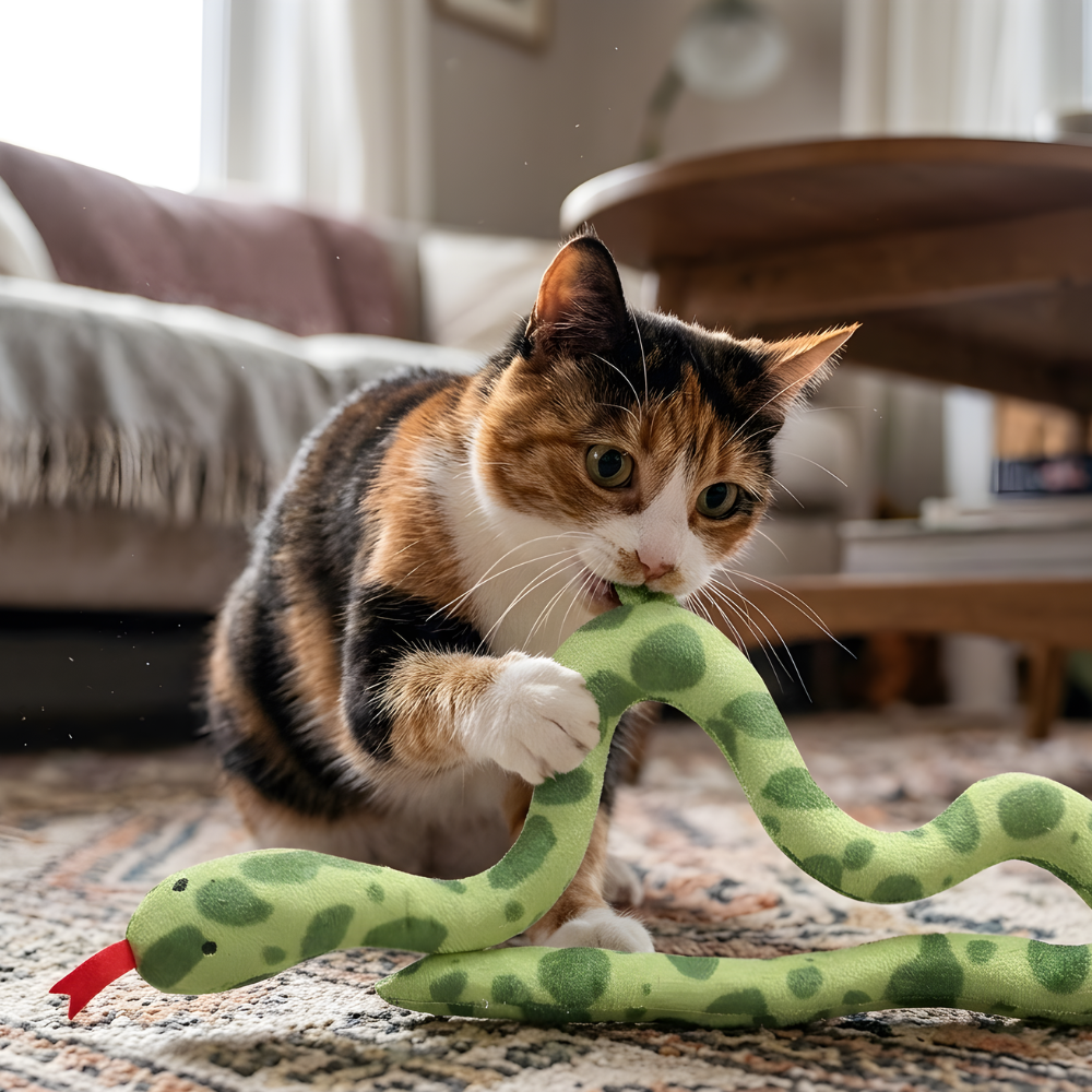 SerpentSoft │ Plush Kicker Cat Toy