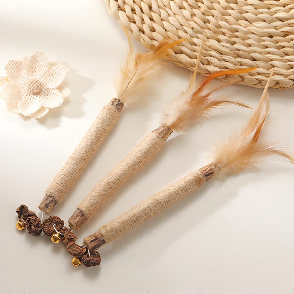 SilverSmile │ Natural Silvervine Dental Chew Sticks for Cats