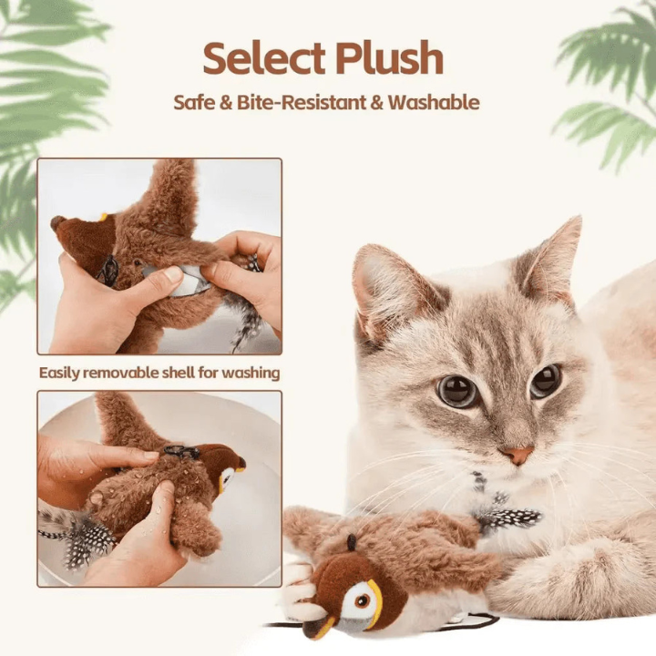 SkyChase │ Flying Bird Cat Toy