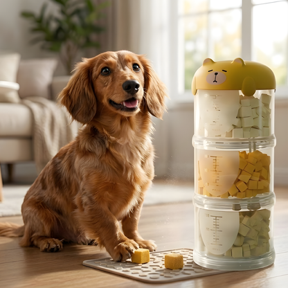 SnackStack │ Portable Dog Treat Dispenser