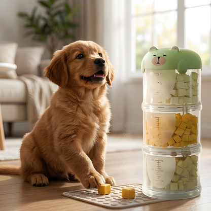 SnackStack │ Portable Dog Treat Dispenser