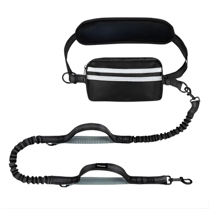 StrideLink │ Hands Free Bungee Dog Leash