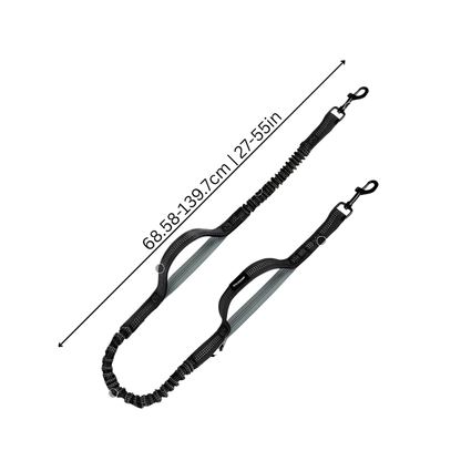 StrideLink │ Hands Free Bungee Dog Leash