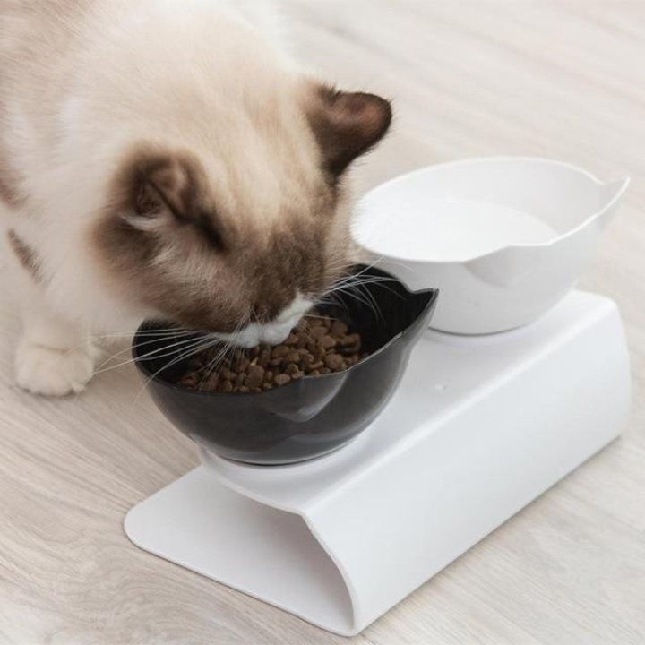 TiltFeed │ Raised Cat Feeding Bowl