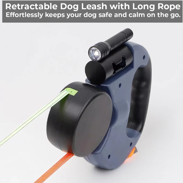 TwinTrail │ Dual Retractable Dog Leash for Two Dogs