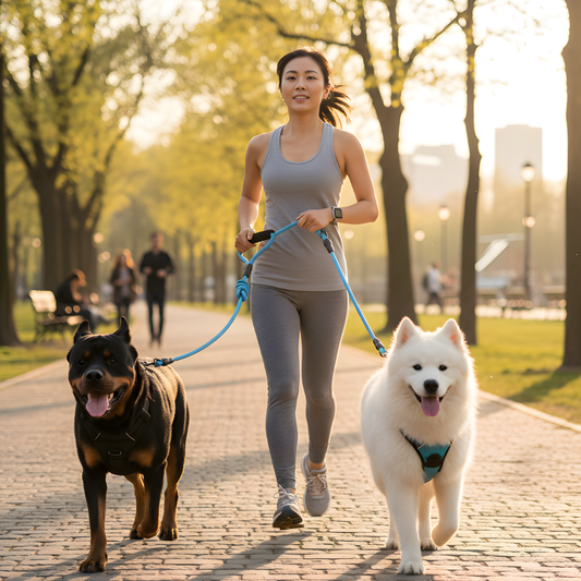 TwinTrek │ Tangle Free Dual Dog Leash