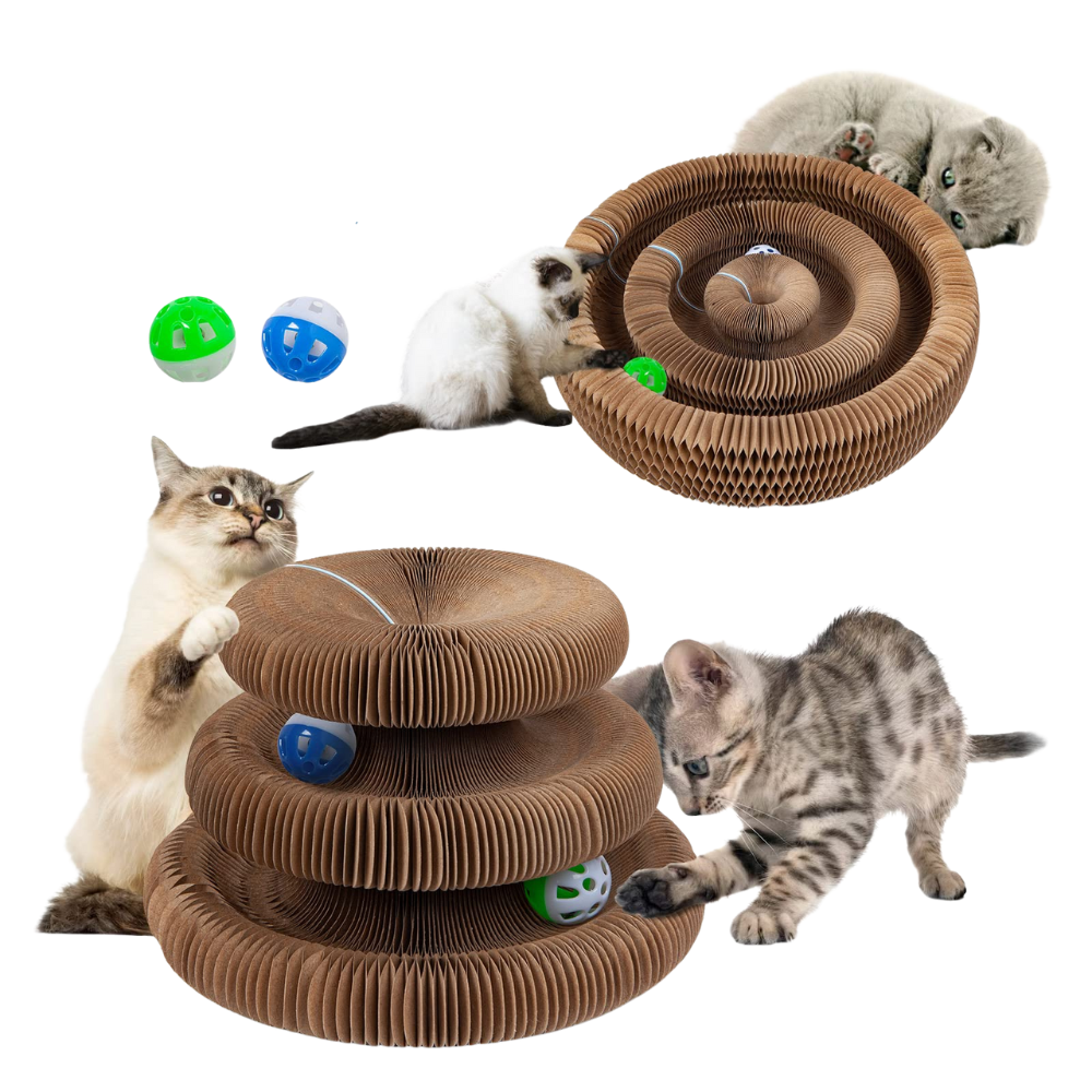 PurrPlay | Foldable Cat Scratcher Toy