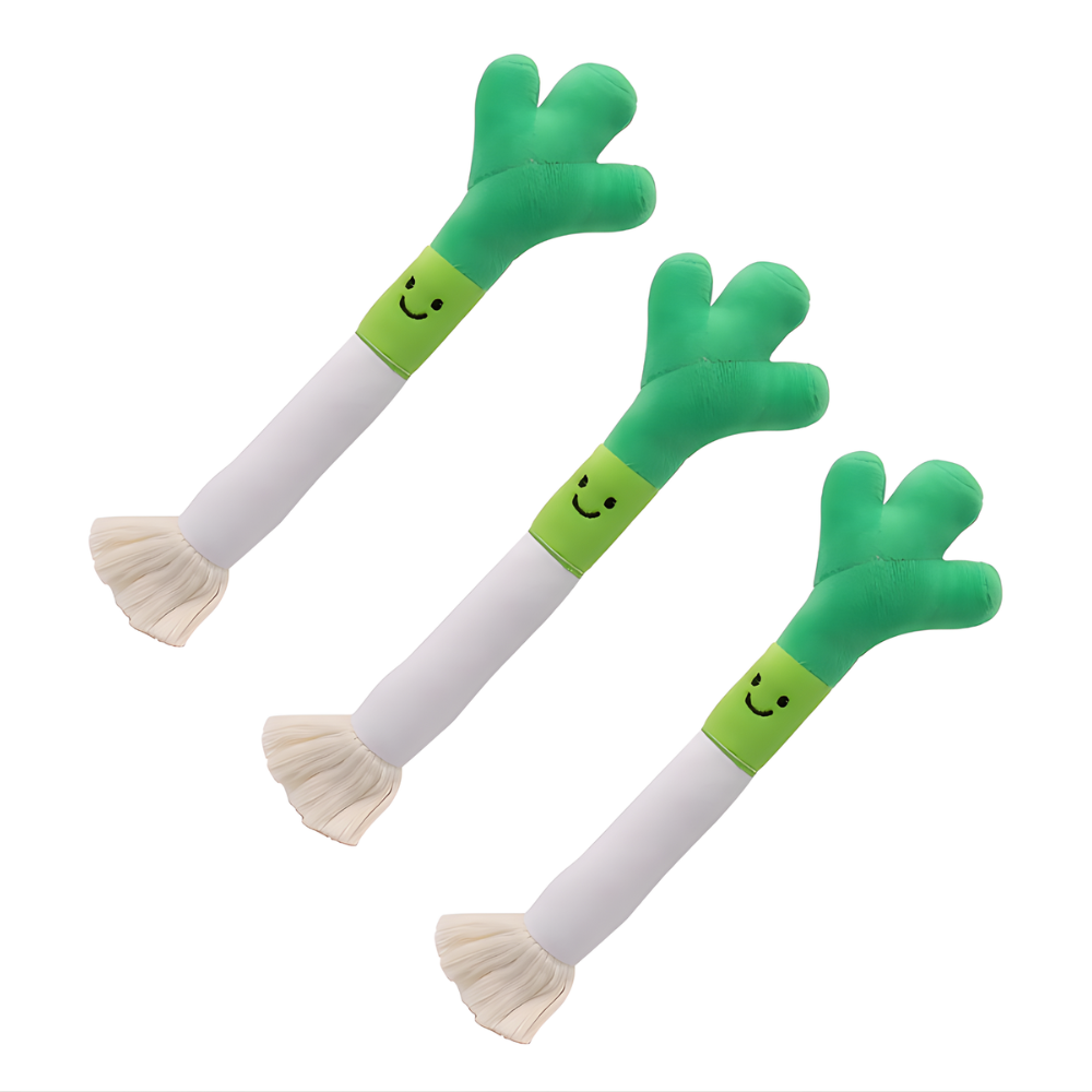 VeggieTug │ Plush Interactive Cat Toy (3-Pack)
