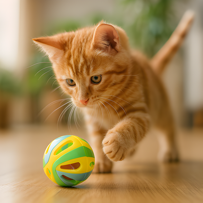 WhirlTide │ Colorful Cat Bell Ball Set