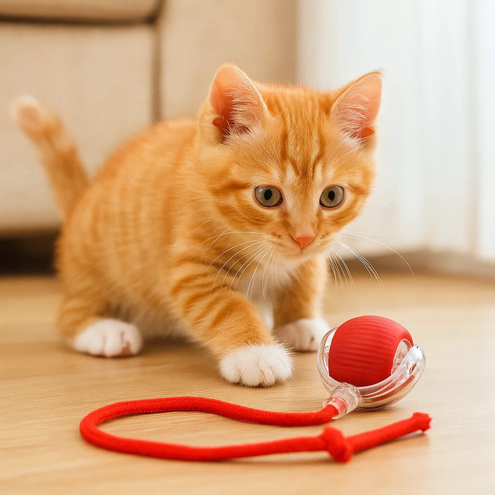 WhiskerDash | Interactive Cat Ball Toy