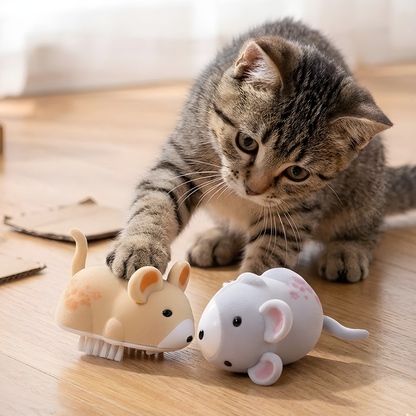 WiggleScout │ Moving Plush Cat Toy (2-Pack)